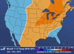 WSI US Weather Outlook Oct-Dec 2012